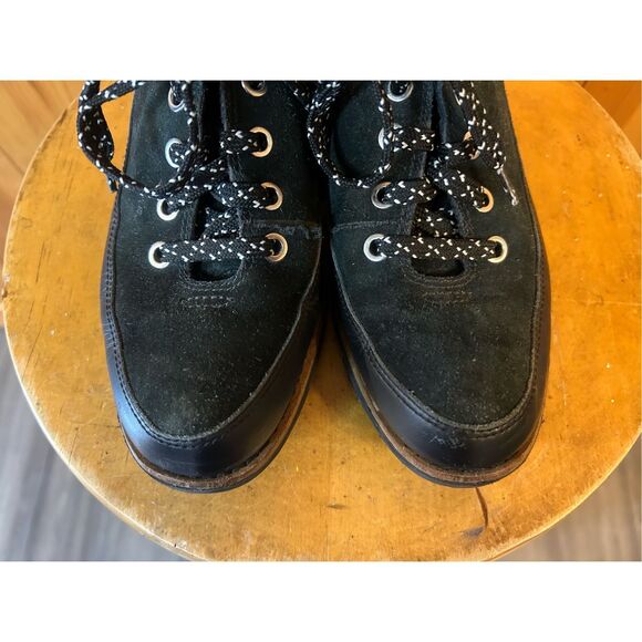 COLE HAAN BLACK SUEDE HIKER GRAND BOOT Size 6B - Picture 9 of 10